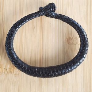 Handcrafed  Braided Leather Bracelet